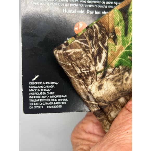 Huntshield (1) Marlin Midweight Camo Gloves S/M Palm Grip - Picture 3 of 6